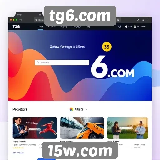 Novidades na interface do tg6.com